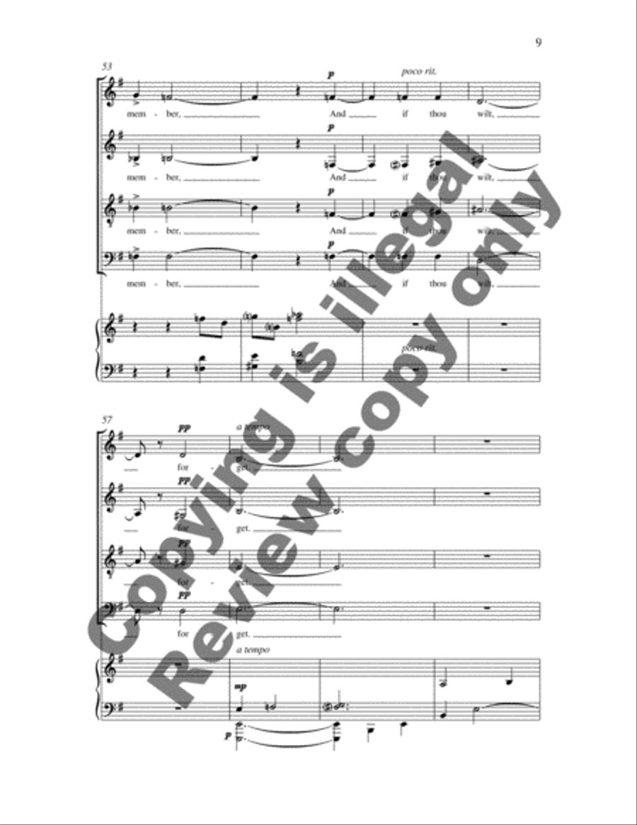 The Rossetti Songs: 3. When I Am Dead, My Dearest (Song) Divisi scores gallery preview page 11