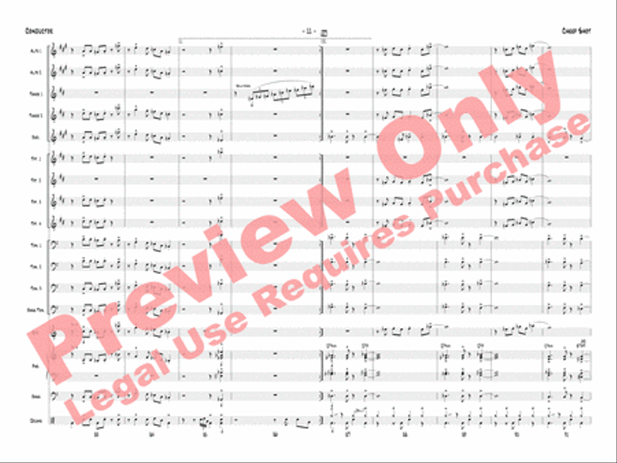 Cheep Shot Cheep Shot Jazz Ensemble scores gallery preview page 14