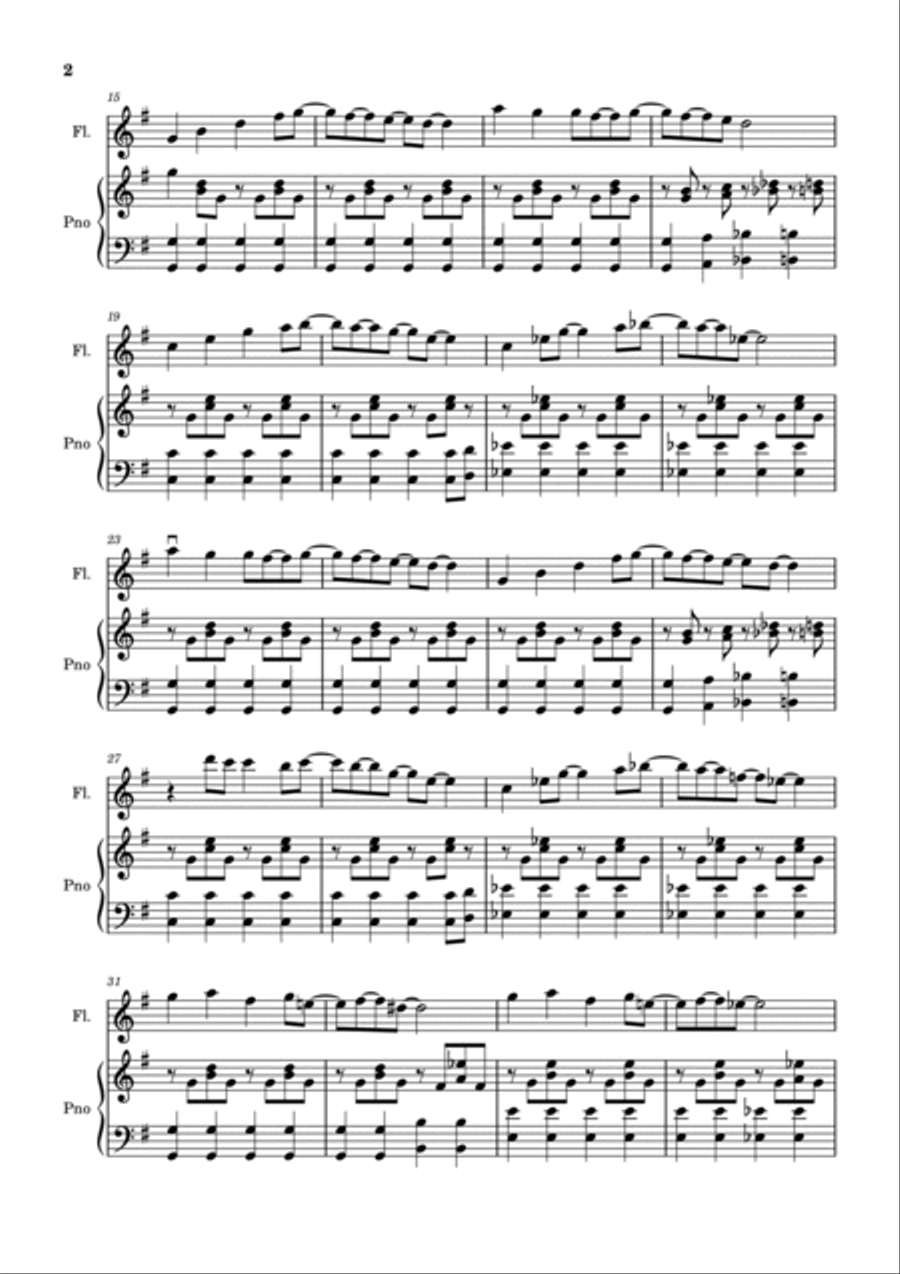 All I Want For Christmas Is You Flute Solo scores gallery preview page 3