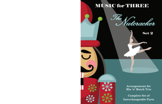 Book cover for Clara and the Nutcracker from the Nutcracker for Piano Trio (Violin, Cello & Piano) or Piano Quartet