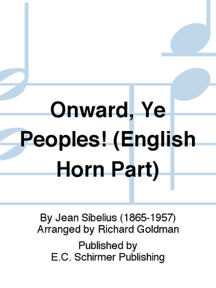 Onward, Ye Peoples! (English Horn Part)