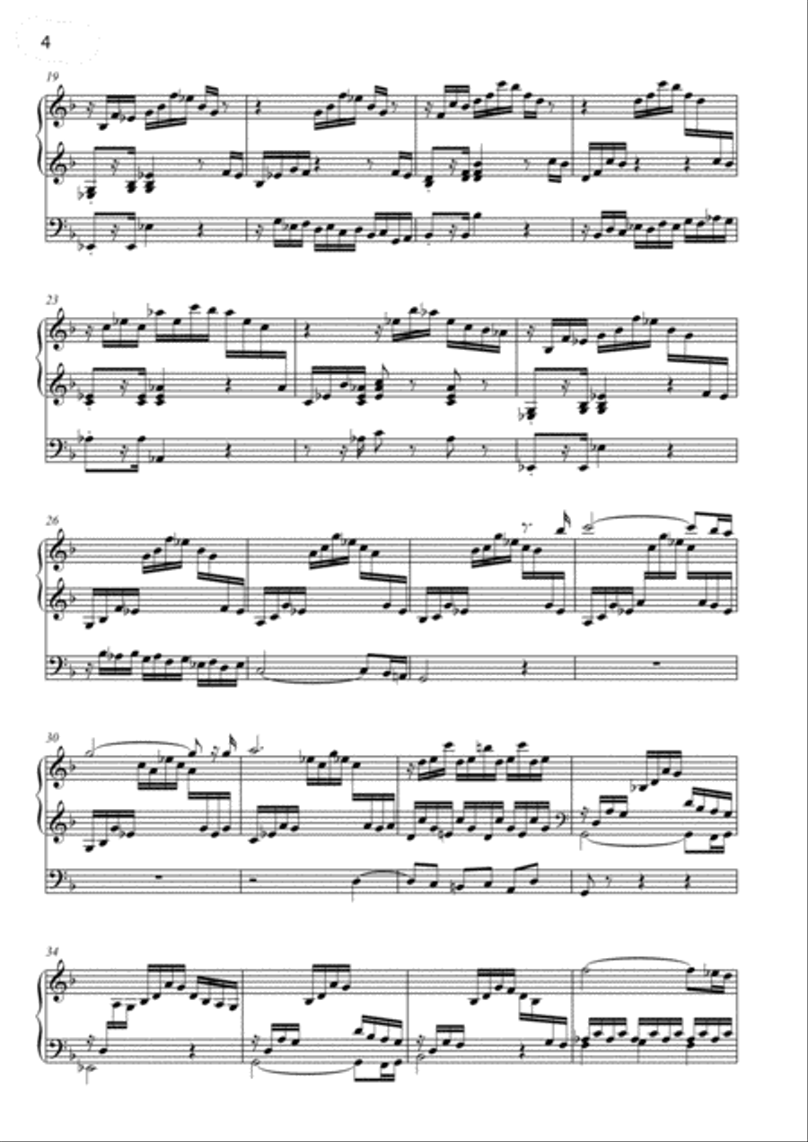 Suite No. 2 for organ Organ Solo scores gallery preview page 3