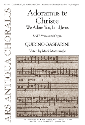 Book cover for Adoramus te Christe