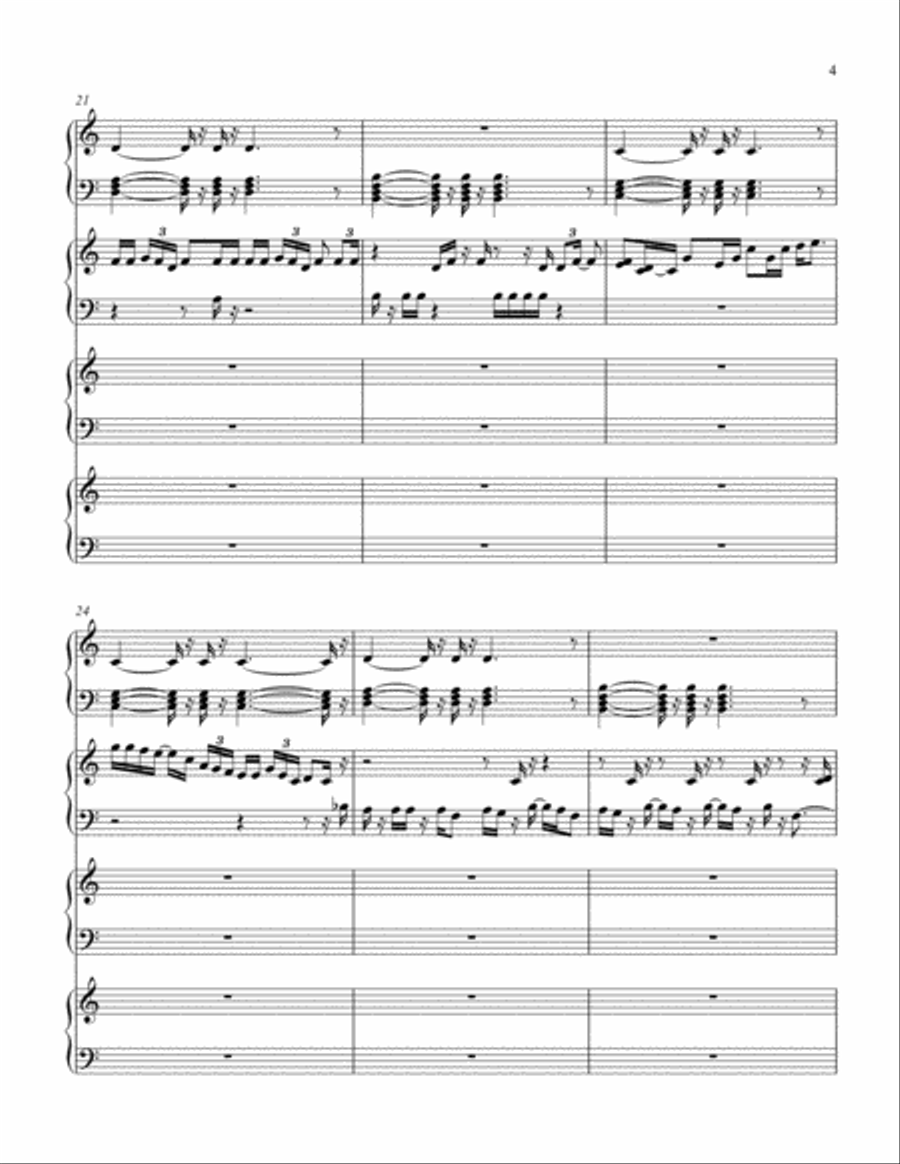 Pure Piano Pure Piano Small Ensemble scores gallery preview page 5