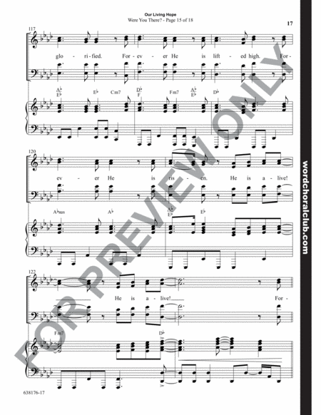 Our Living Hope - Choral Book