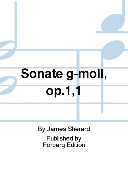 Sonate g-moll, op.1,1