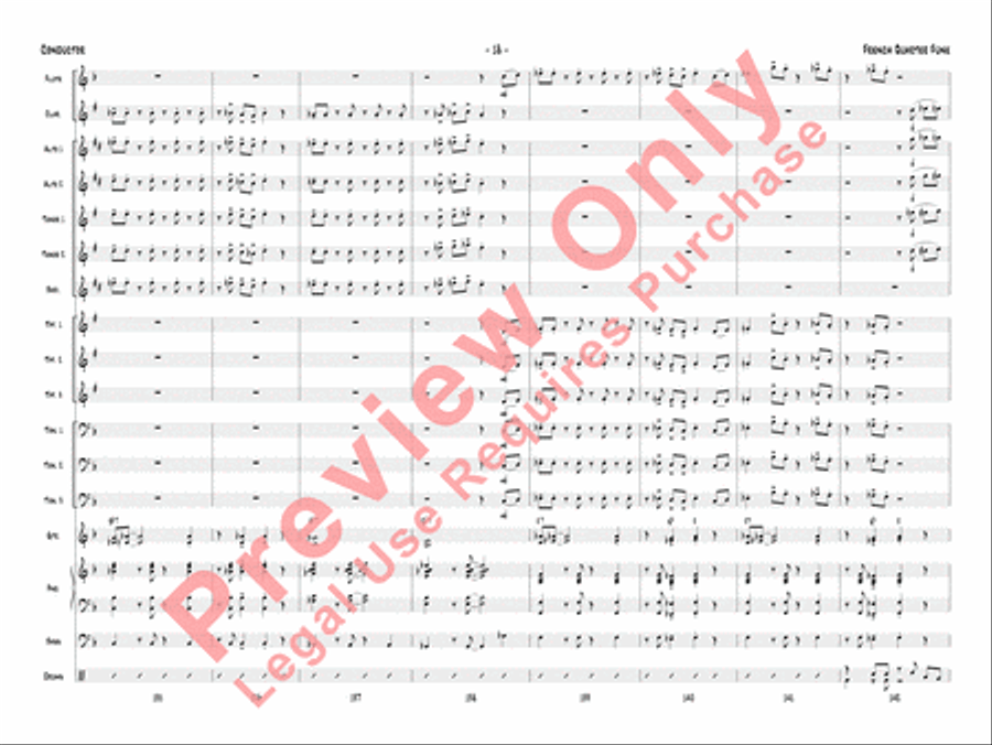 French Quarter Funk Jazz Ensemble scores gallery preview page 21