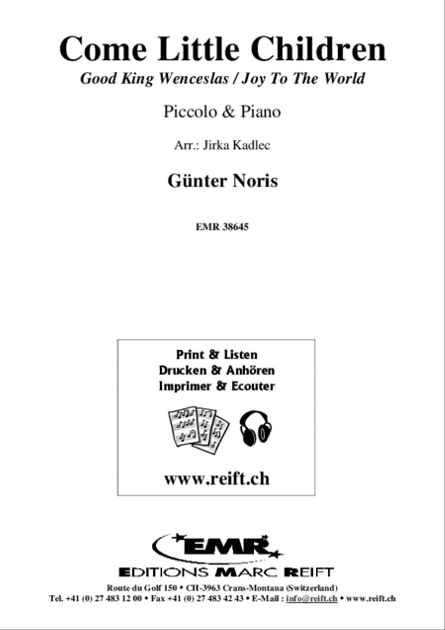 Come Little Children Piccolo scores gallery preview page 2