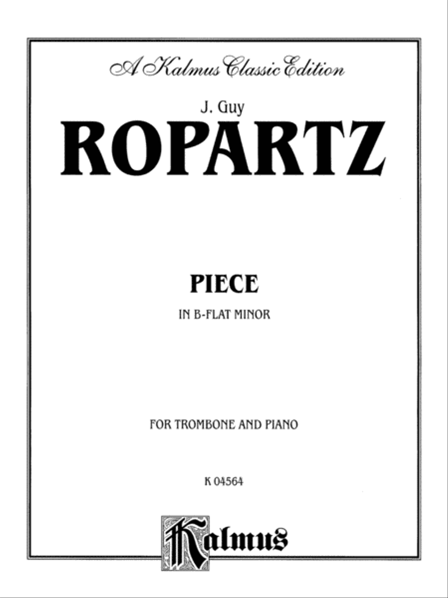 Piece in B-flat Minor Small Ensemble scores gallery preview page 2