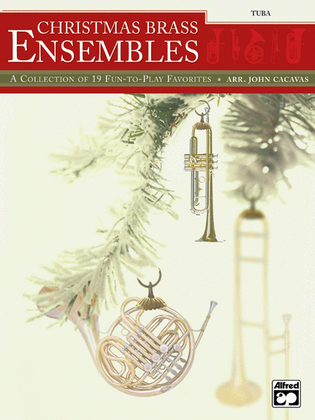 Book cover for Christmas Brass Ensembles