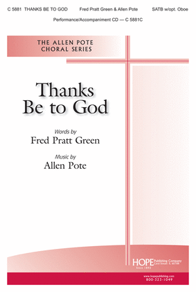 Book cover for Thanks Be to God