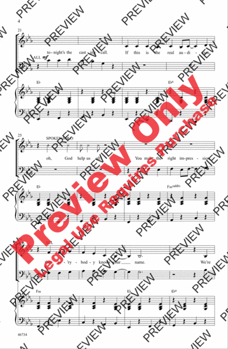 Someone in the Crowd 3-Part scores gallery preview page 4