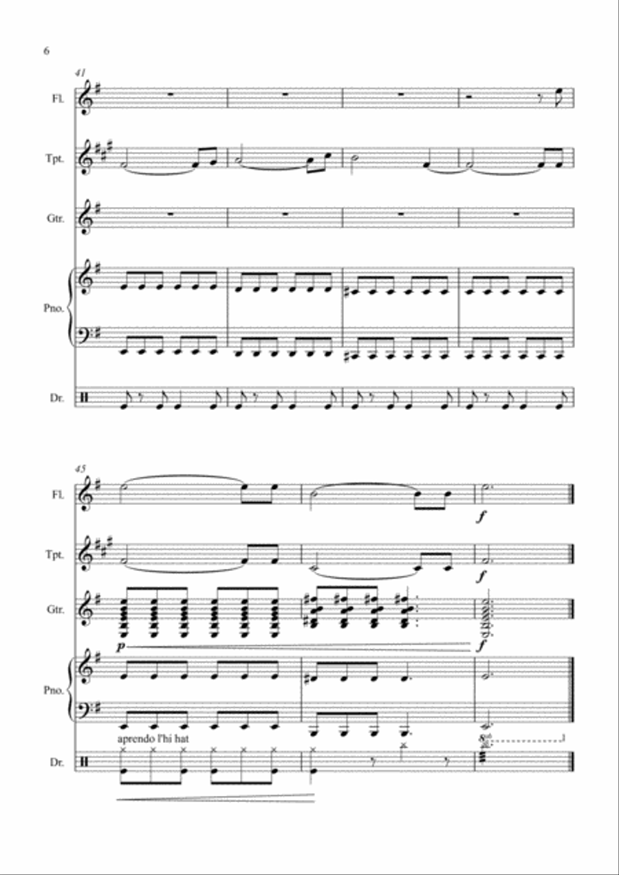 The House Of The Rising Sun Flute scores gallery preview page 6