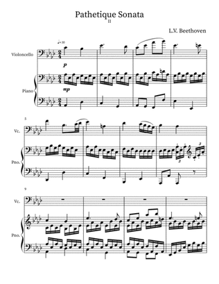 Pathetique Sonata - Adagio Cantabile