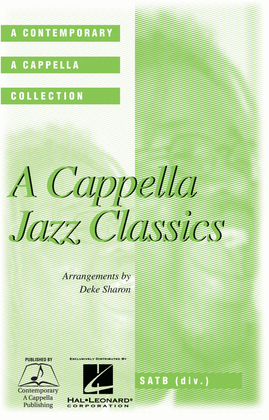 Book cover for A Cappella Jazz Classics