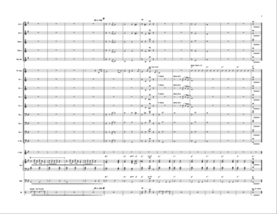 The Voyager Jazz Ensemble scores gallery preview page 5