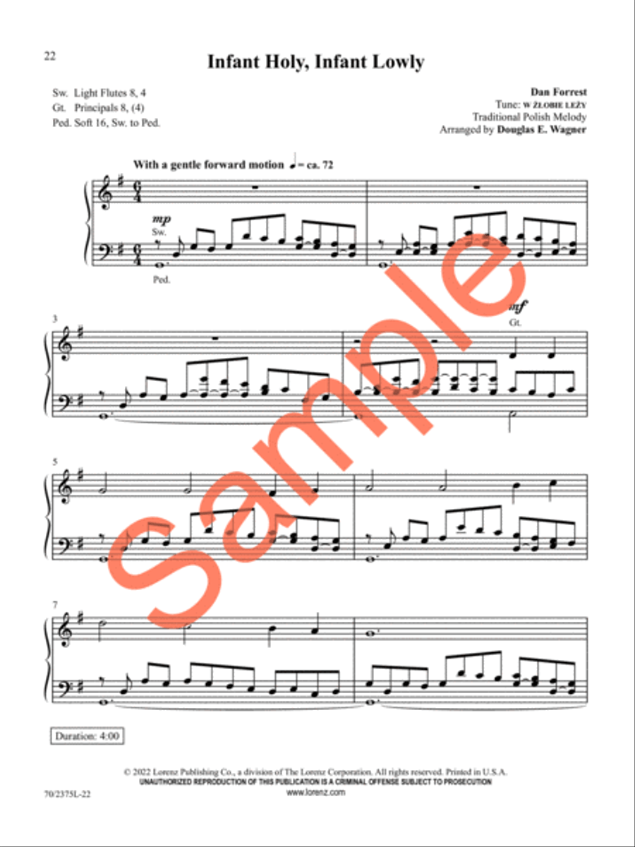 Music for a Joyous Christmas, Vol. 2 Organ Solo scores gallery preview page 19