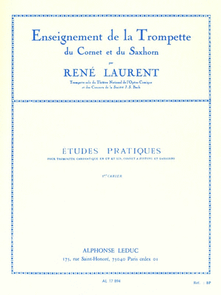 Book cover for Etudes Pratiques - Volume 1