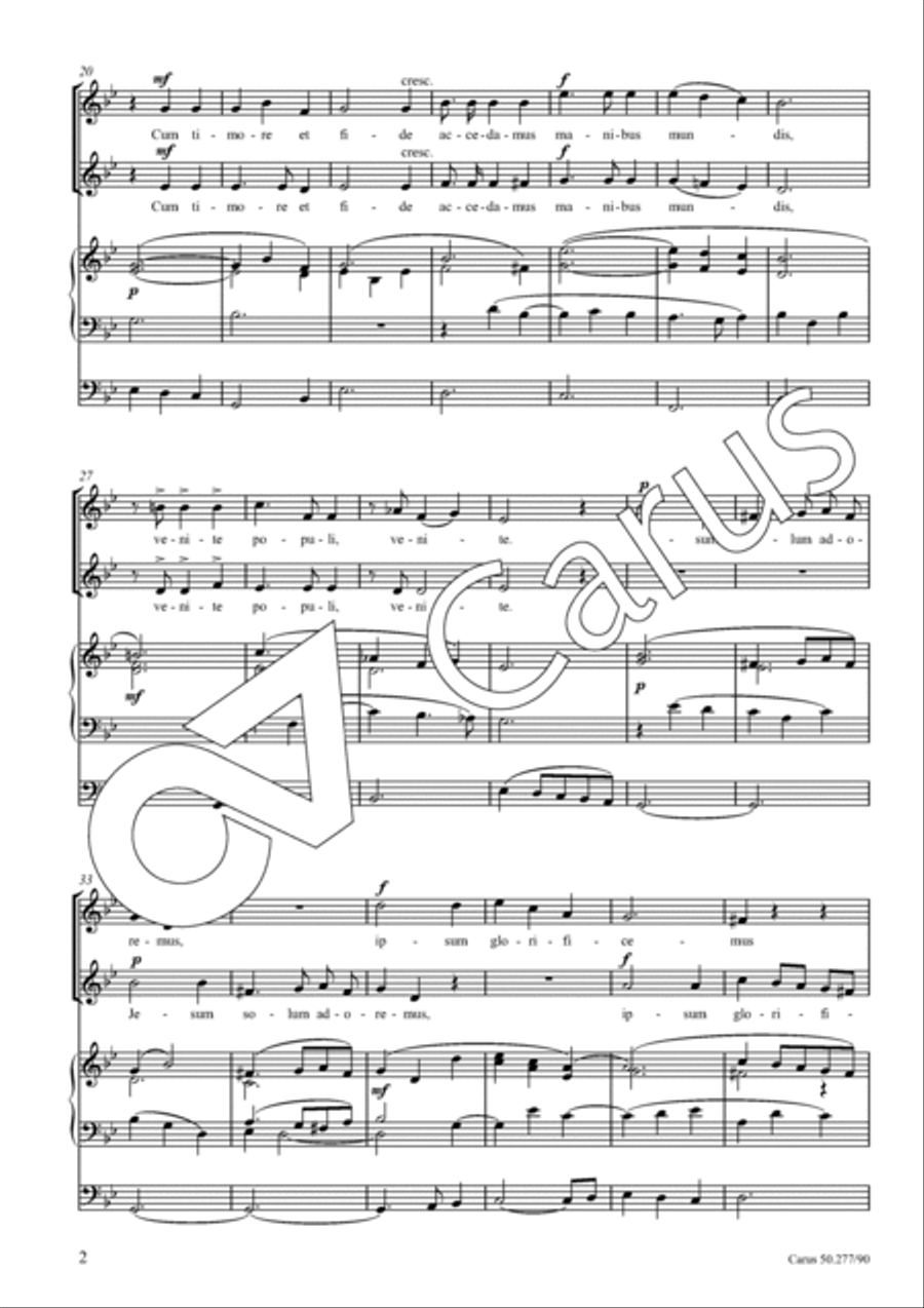 Venite populi SA scores gallery preview page 3