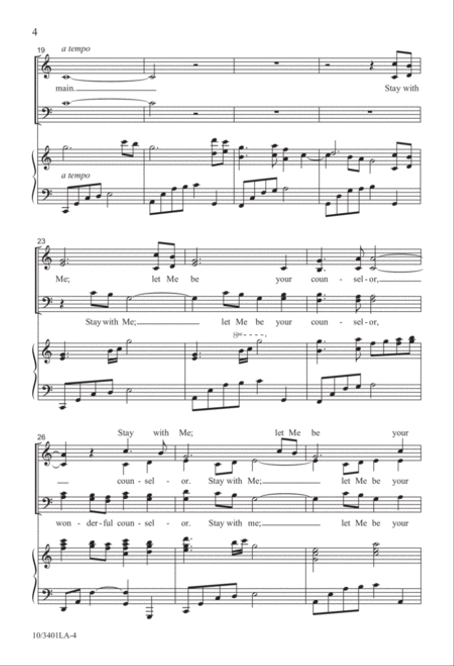Stay With Me 4-Part scores gallery preview page 4