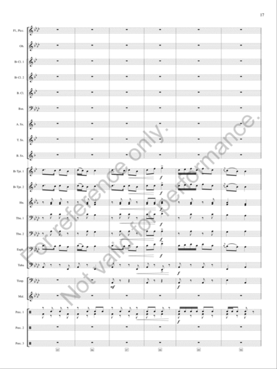 An English Triptych An English Triptych Concert Band scores gallery preview page 18