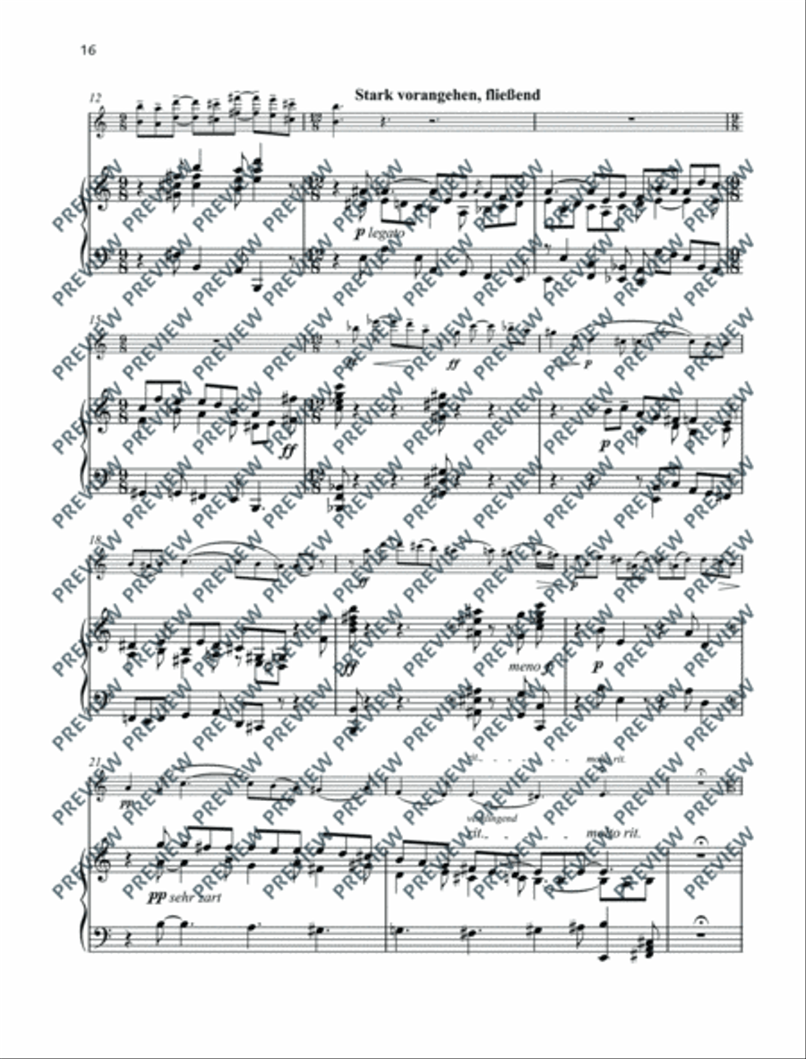 Sonate Sonate Piano Accompaniment scores gallery preview page 17