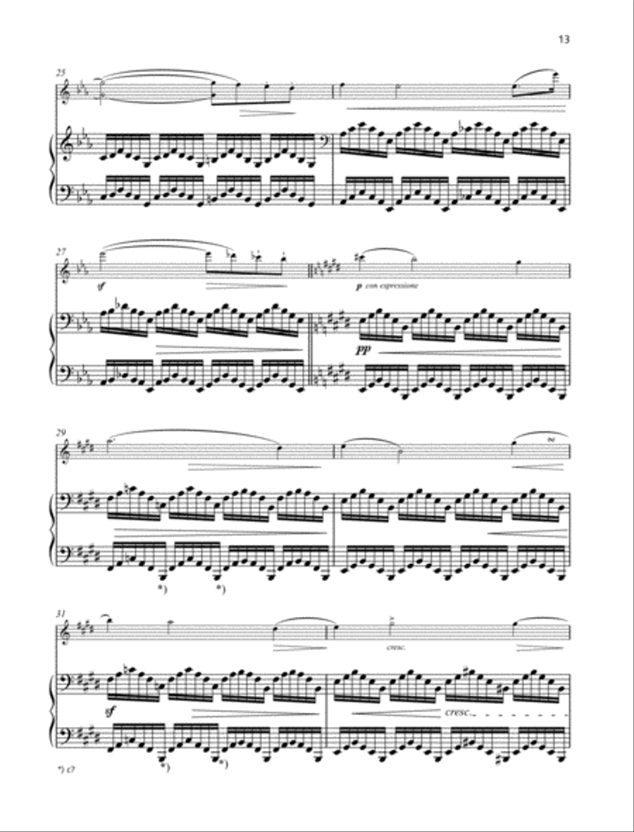 Désespoir Violin Solo scores gallery preview page 5