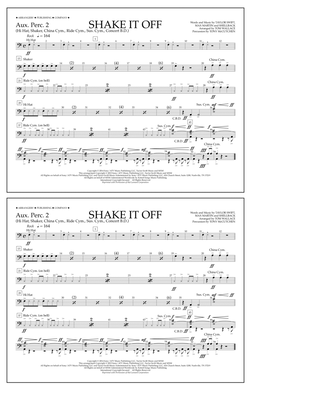 Shake It Off - Aux. Perc. 2