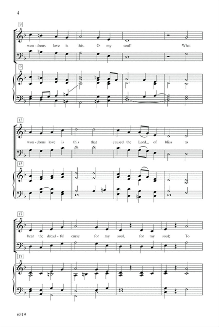 What Wondrous Love 2-Part scores gallery preview page 3