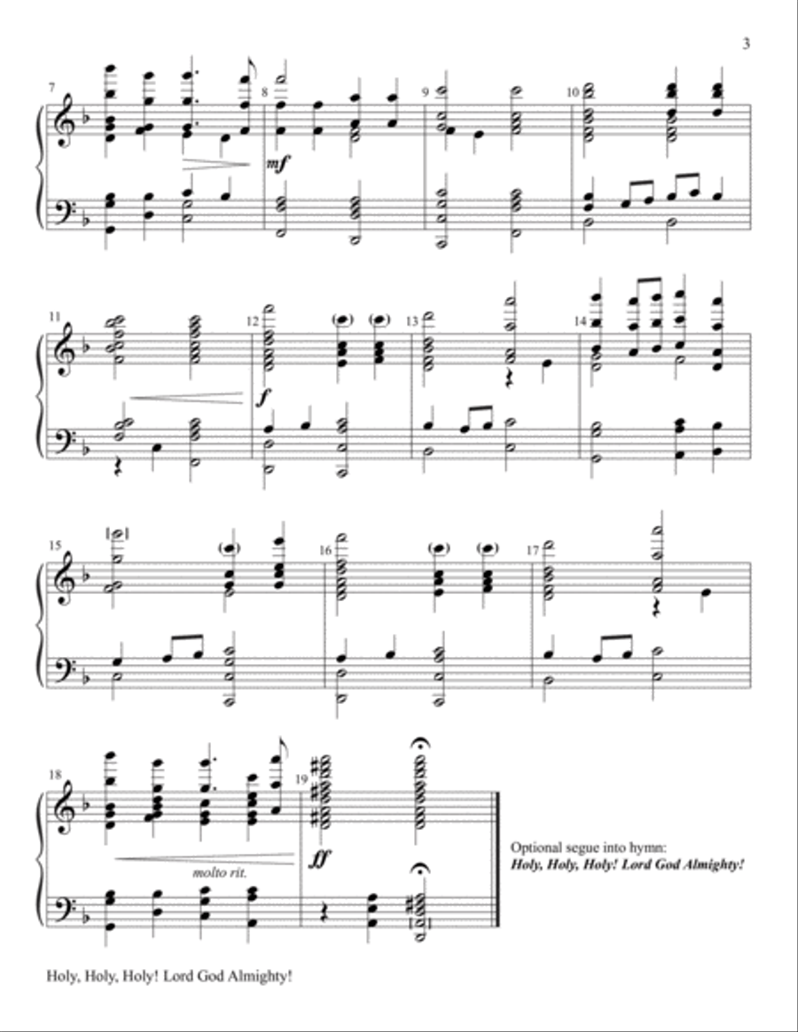 Worship Openers: Handbell Introits, Vol 1-Digital Download Handbell Choir scores gallery preview page 3