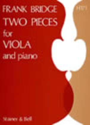 Book cover for Two Pieces for Viola and Piano