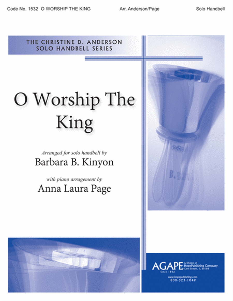 O Worship the King by Anna Laura Page Percussion - Sheet Music