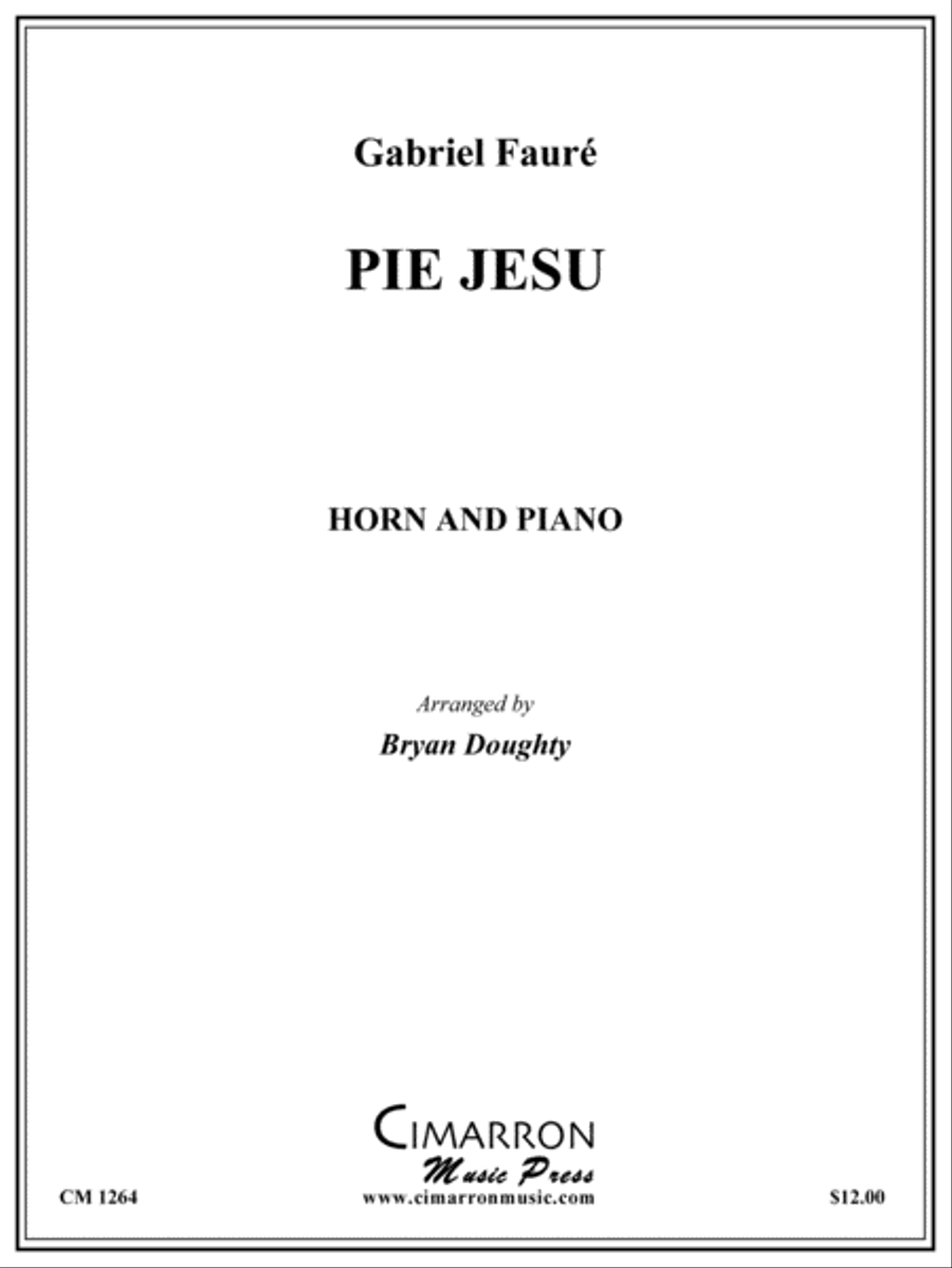Pie Jesu Pie Jesu Piano Accompaniment scores gallery preview page 1