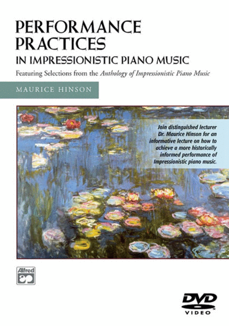Performance Practices In Impressionistic Piano Music Dvd