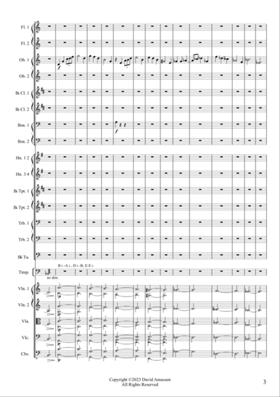 Longing (2023) Longing (2023) Full Orchestra scores gallery preview page 3