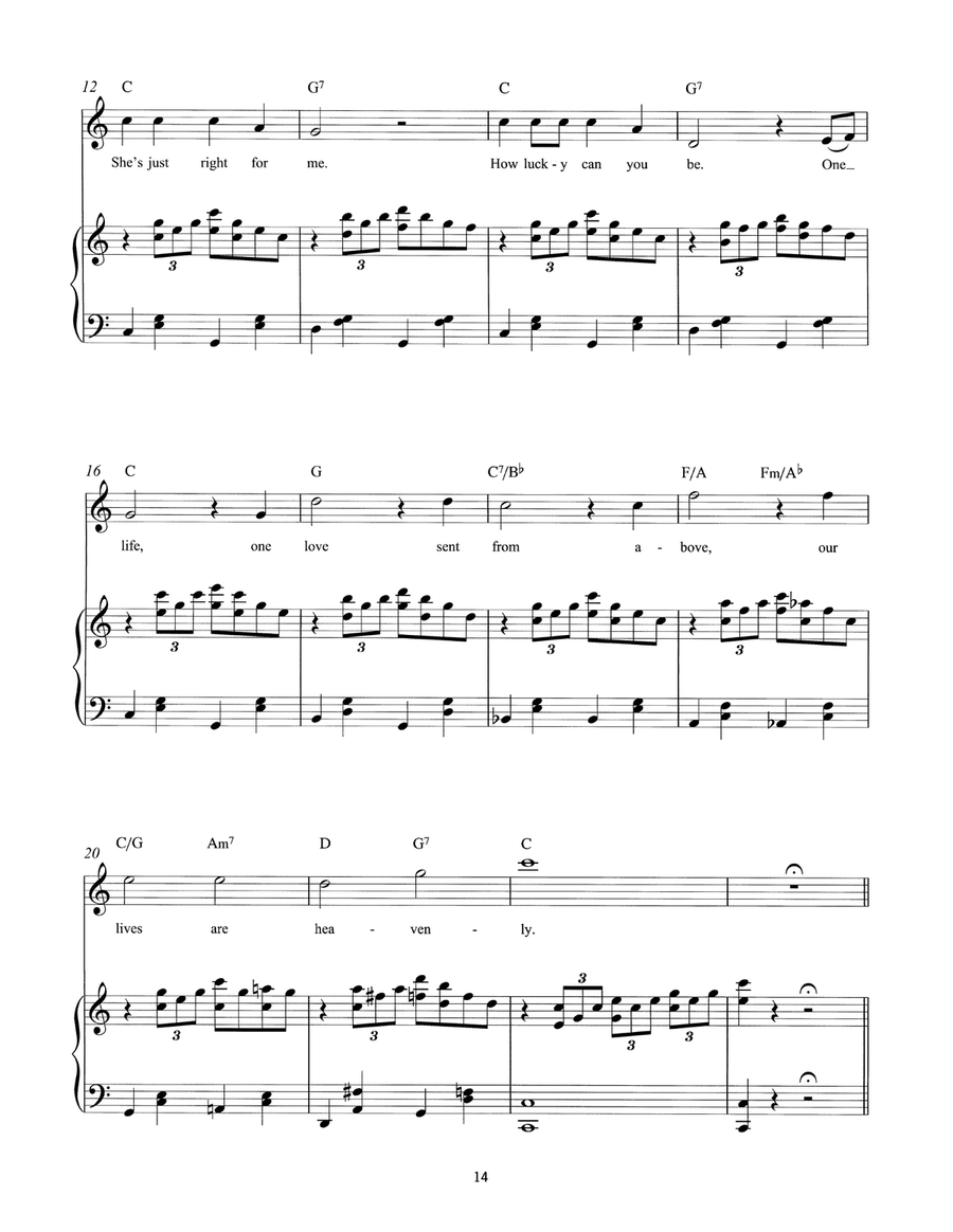 Mrs. Henderson Presents (Vivian Van Damm) (from Mrs Henderson Presents) Voice scores gallery preview page 2