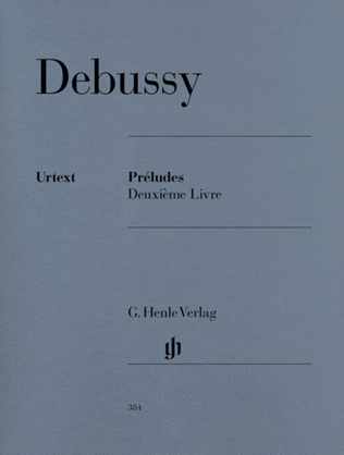 Book cover for Debussy - Preludes Book 2