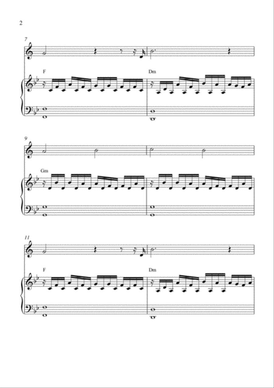 Hello Trumpet Solo scores gallery preview page 2