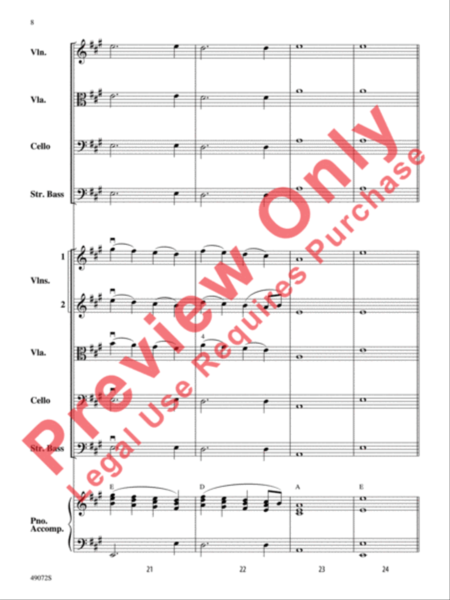 Arizona Sun String Orchestra scores gallery preview page 9