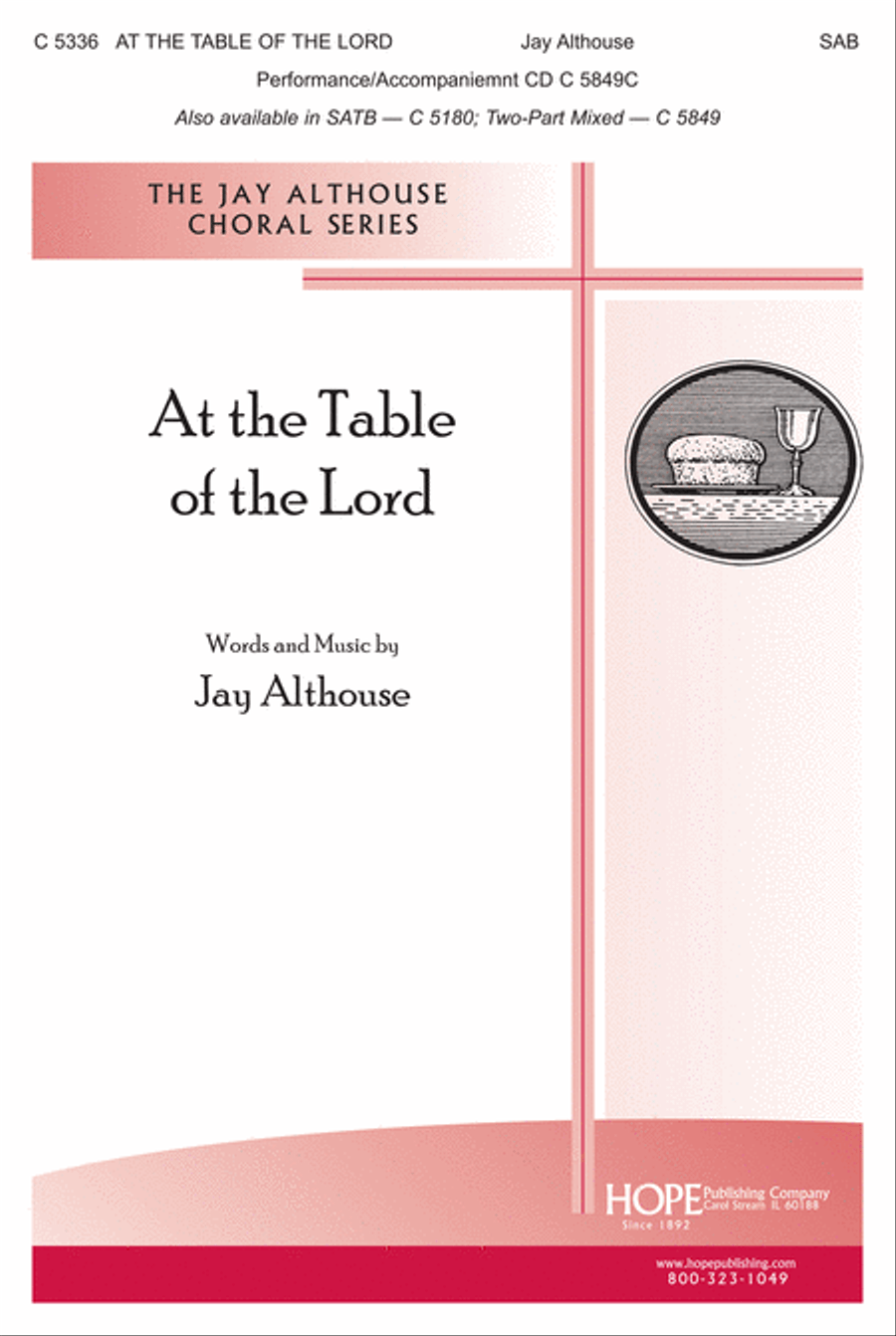 At the Table of the Lord 3-Part scores gallery preview page 1