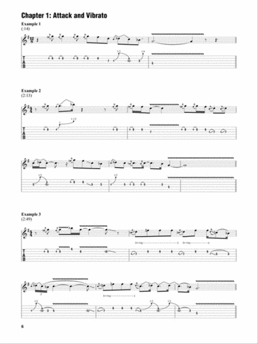 Warren Haynes - Electric Blues & Slide Guitar Electric Guitar scores gallery preview page 3