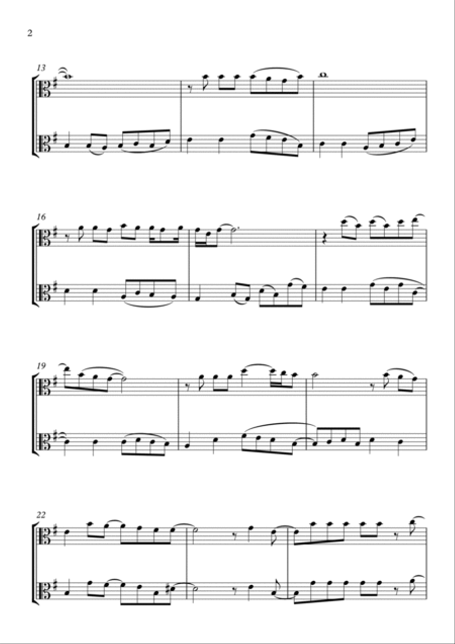 Flowers String Duet scores gallery preview page 2