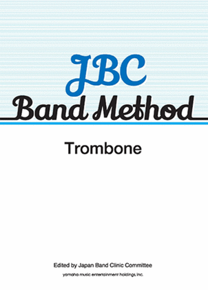 Book cover for JBC BAND METHOD Trombone