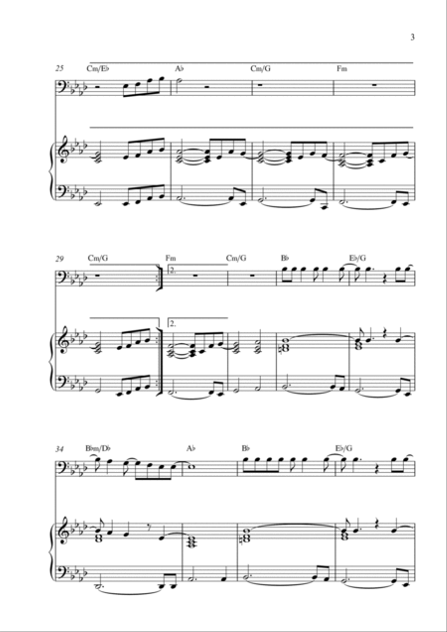 Take My Breath Away (love Theme) Piano scores gallery preview page 3