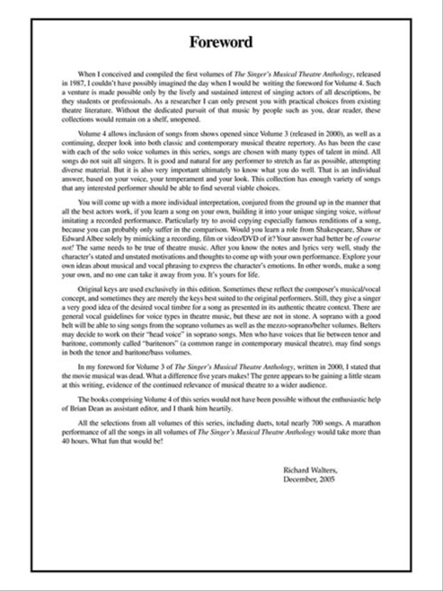 Singer's Musical Theatre Anthology – Volume 4 Baritone Voice scores gallery preview page 3