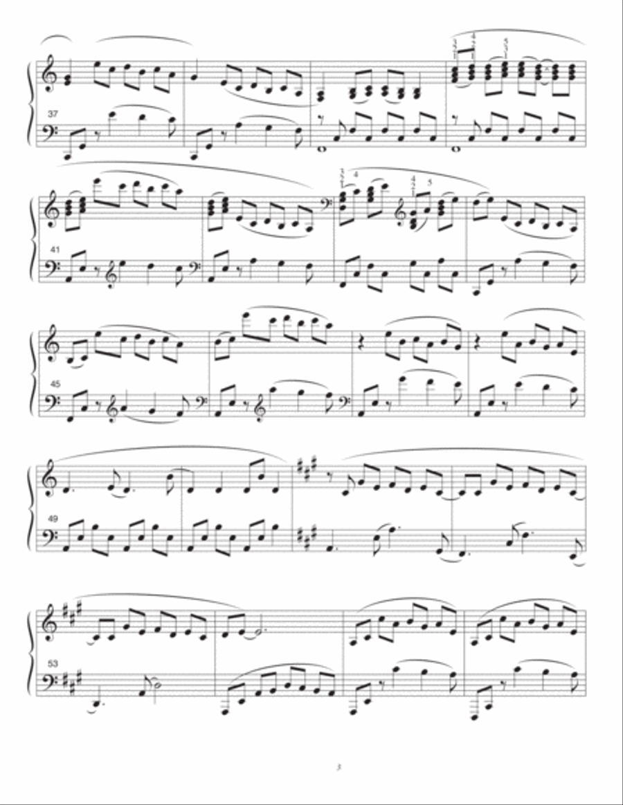 Tahoe Thoughts Piano Solo scores gallery preview page 4