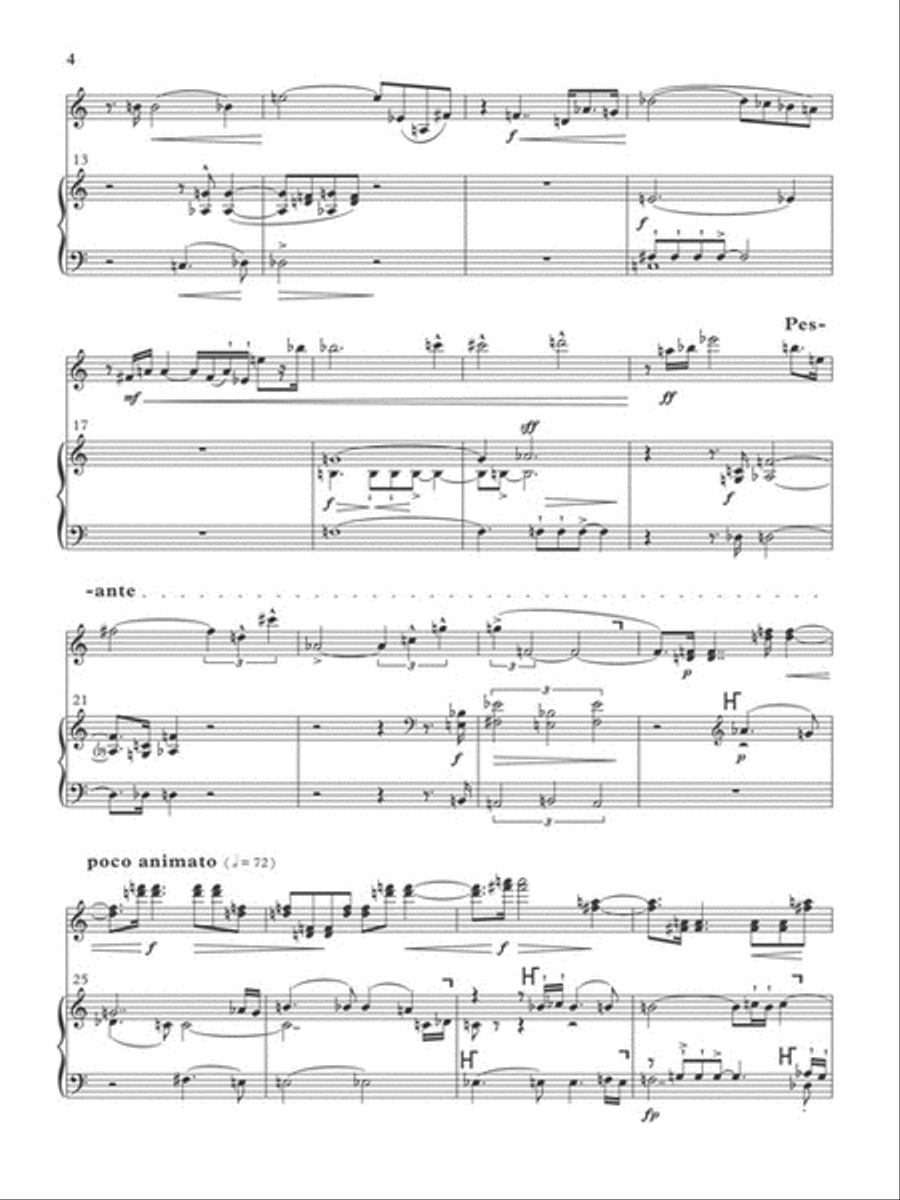 Concerto for Violin and Orchestra, Op. 36 Violin Solo scores gallery preview page 3
