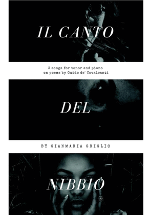 Book cover for Il canto del nibbio - for tenor and piano