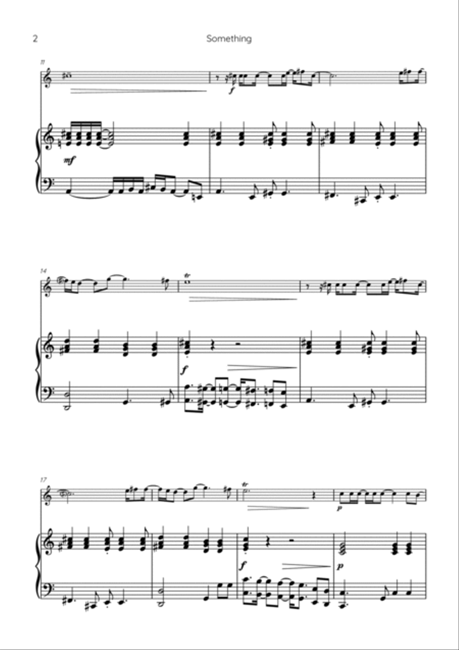 Something Piccolo scores gallery preview page 2
