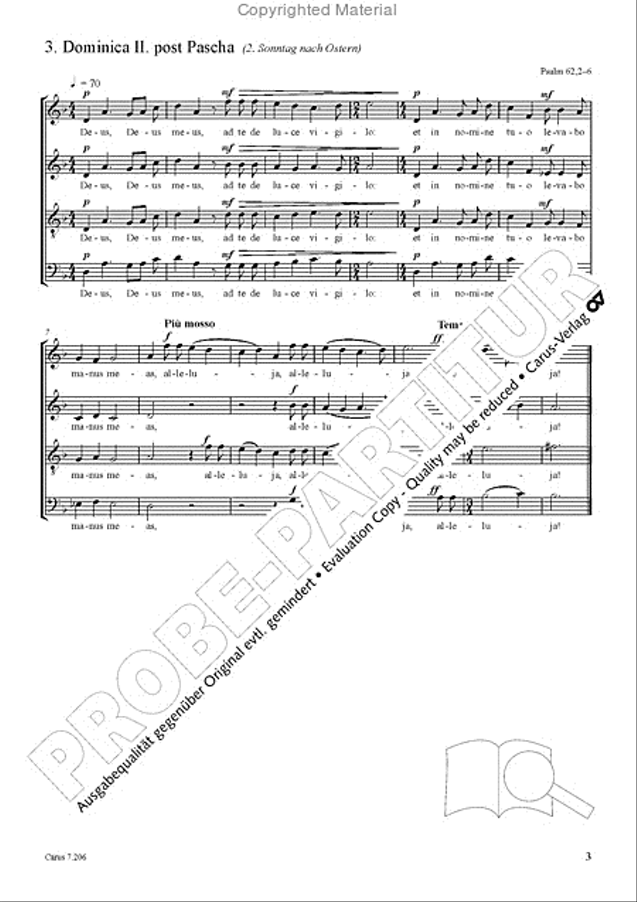 Rudolf Maros: Sieben Offertorien Score scores gallery preview page 4